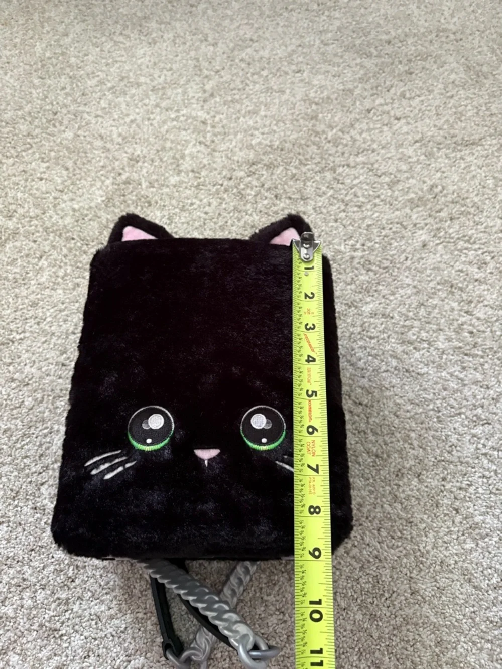 Na! Na! Na! Surprise plush Backpack Black Kitty w Limited Edition Doll Playset